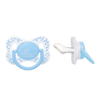 HANNYMİSH CUTE SİLİKON DAMAKLI EMZİK NO:3