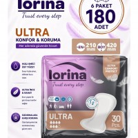  Lorina Ultra Mesane Pedi 7 damla 30’lu 6 Paket (180 adet)