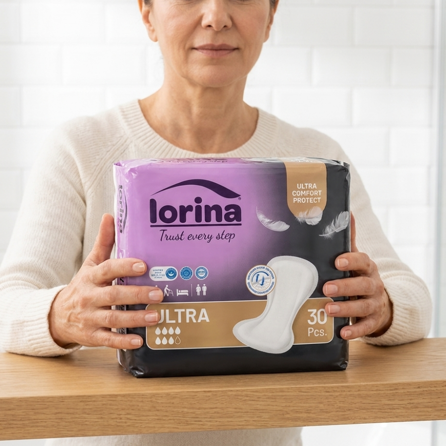 Lorina Ultra Mesane Pedi 7 damla 30’lu 6 Paket (180 adet)