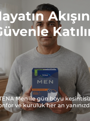 Tena Men Emici Koruma Level 3 | Erkek Mesane Pedi 16 Adet