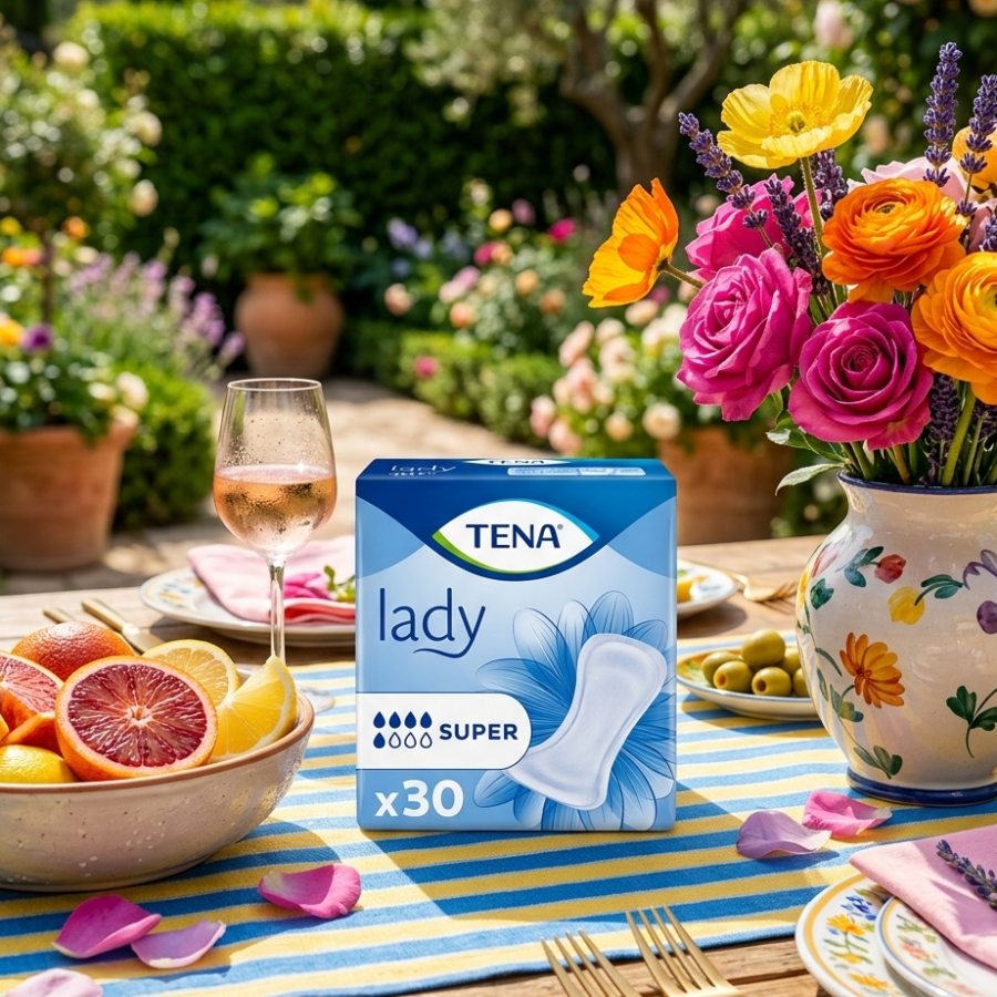 Tena Lady Super 5 Damla Kadın Mesane Pedi 30'lu