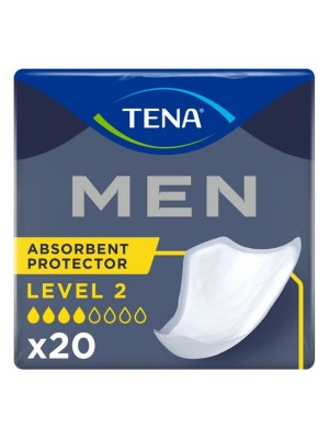 Tena Men Level-2, Erkek Mesane Pedi, 4 Damla, 20'li 6 Paket 120 Adet